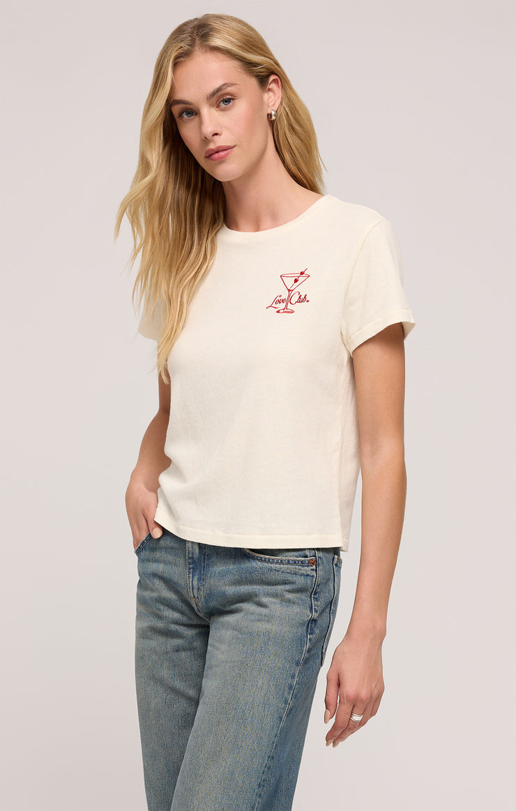 Tops Love Club Daytrip Tee Sea Salt