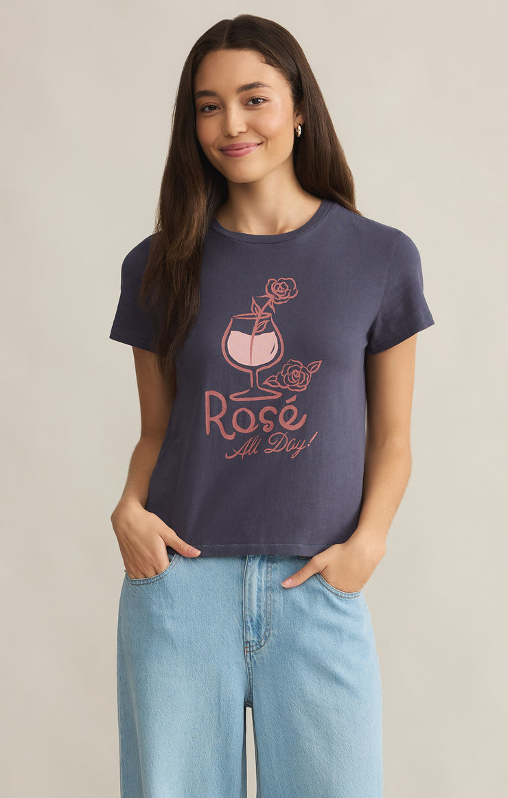 Tops Rose Tourist Tee Supernova