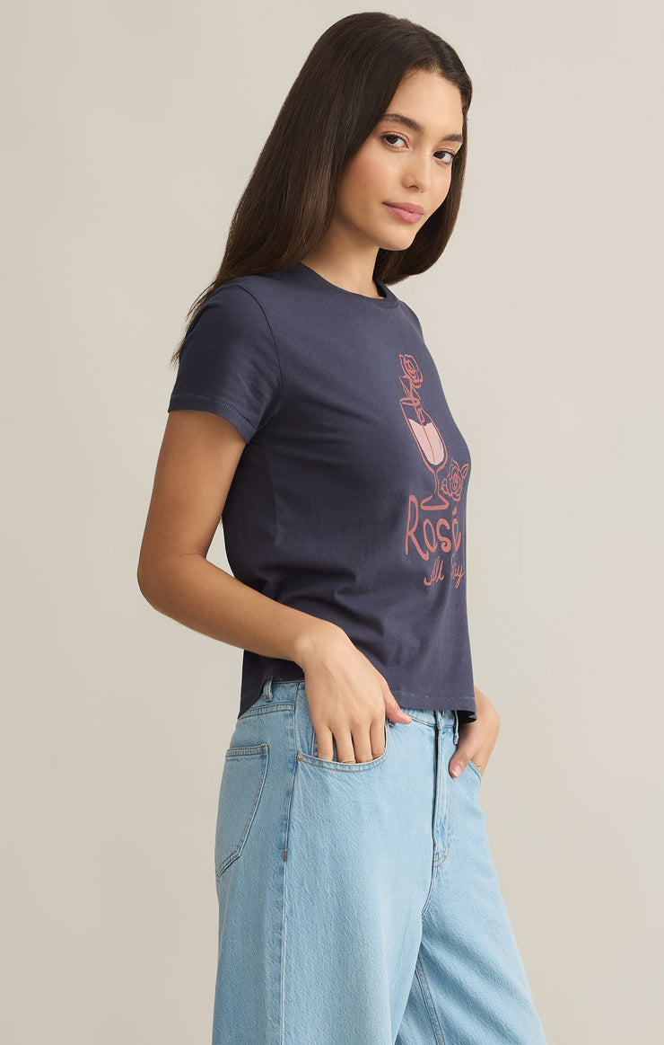 Tops Rose Tourist Tee Supernova