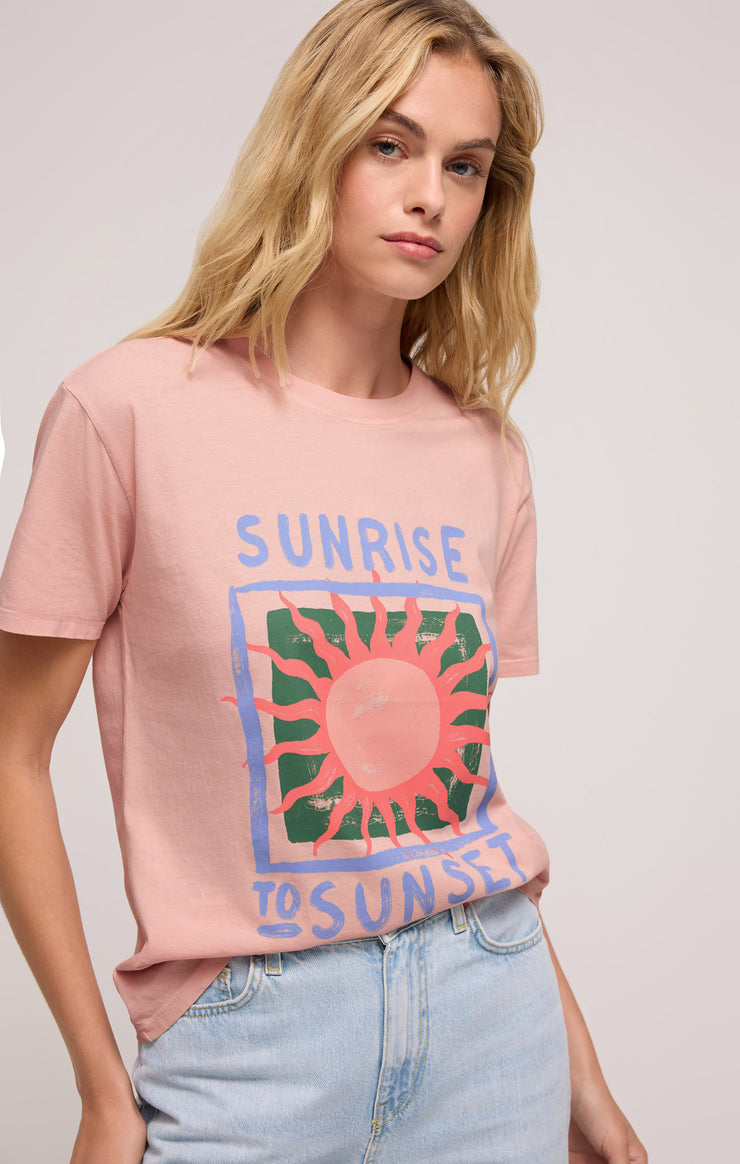 Tops Sunset Boyfriend Tee Sunset Boyfriend Tee