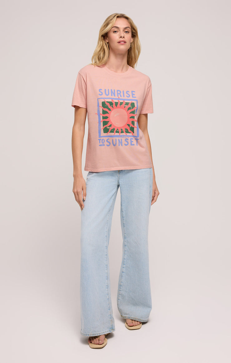 Tops Sunset Boyfriend Tee Sunset Boyfriend Tee