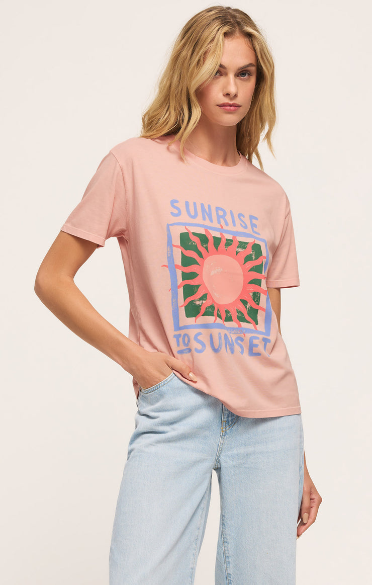 Tops Sunset Boyfriend Tee Sunset Boyfriend Tee