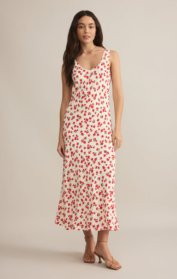 Dresses Hana La Rosa Ditsy Maxi Dress Sea Salt