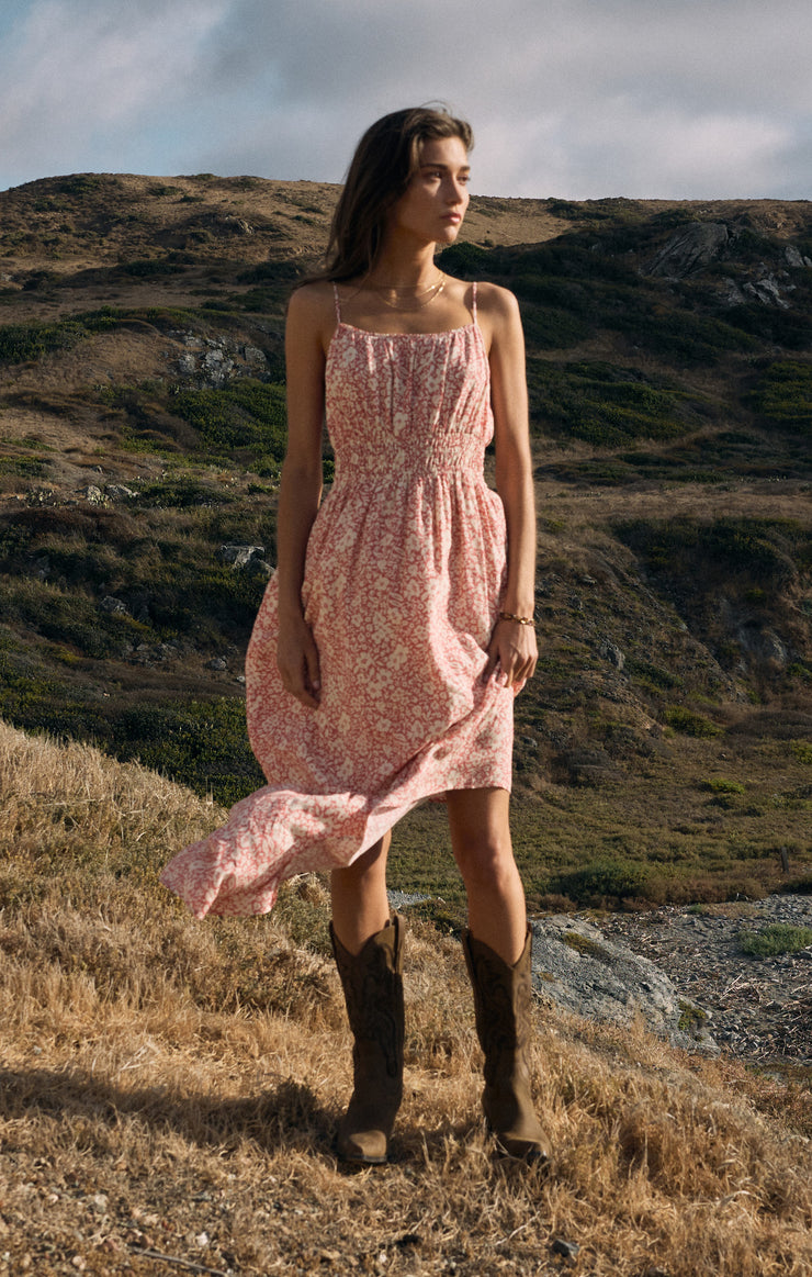 Dresses Toluca Ynez Floral Maxi Dress Dusty Rose