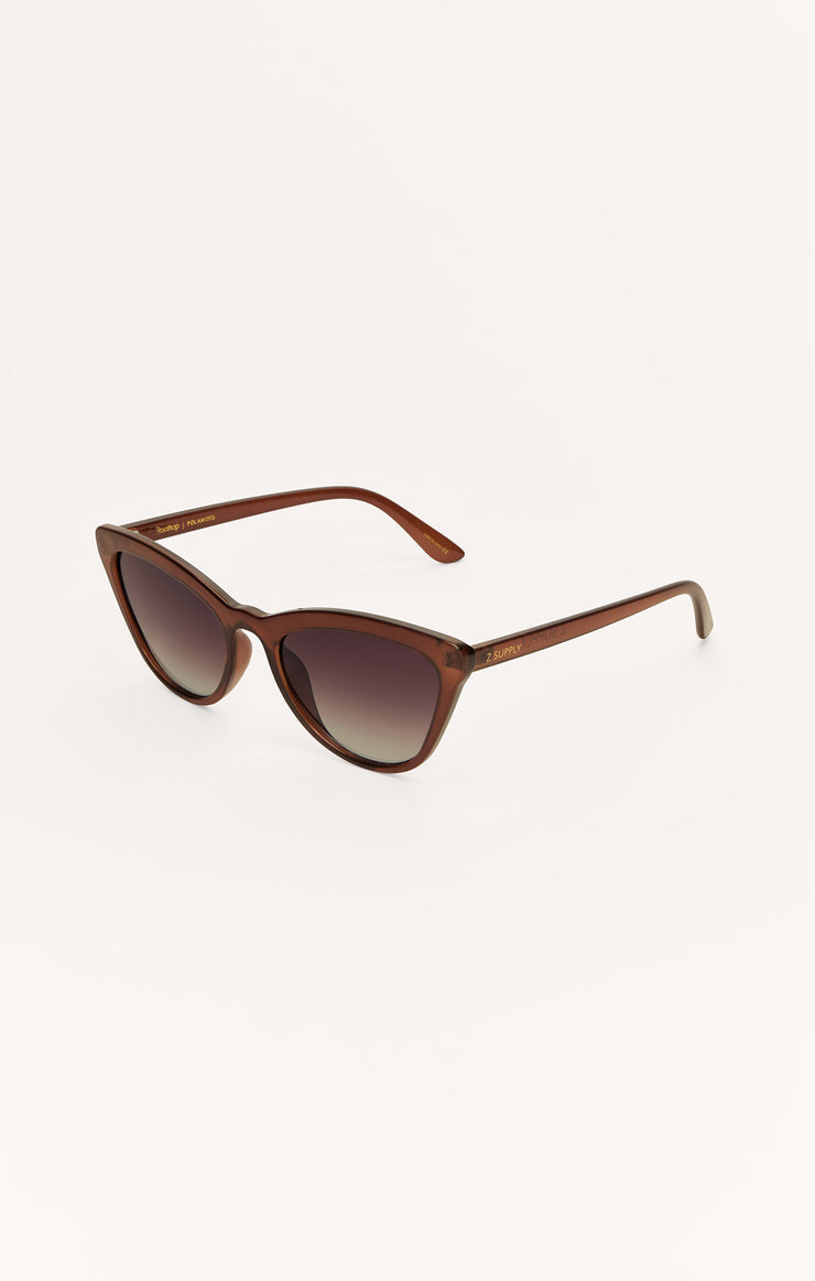 Accessories - Sunglasses Rooftop Polarized Sunglasses Chestnut - Gradient