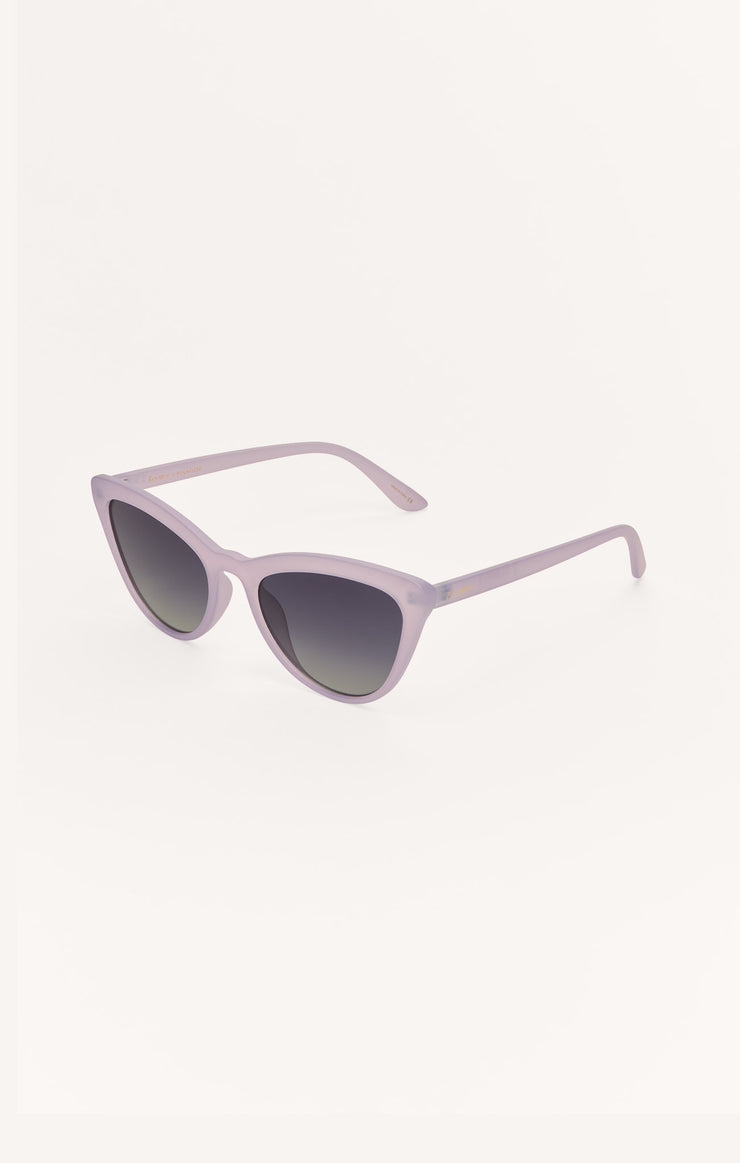 Accessories - Sunglasses Rooftop Polarized Sunglasses Frosted Violet - Gradient