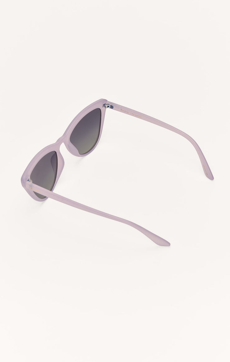 Accessories - Sunglasses Rooftop Polarized Sunglasses Frosted Violet - Gradient