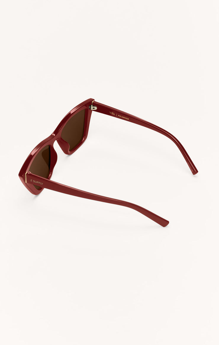 Accessories - Sunglasses Villa Polarized Sunglasses Merlot - Brown