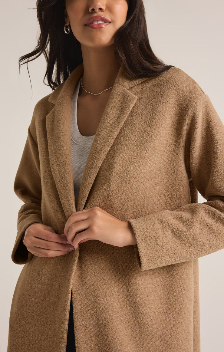 Jackets Mason Knit Coat Classic Camel