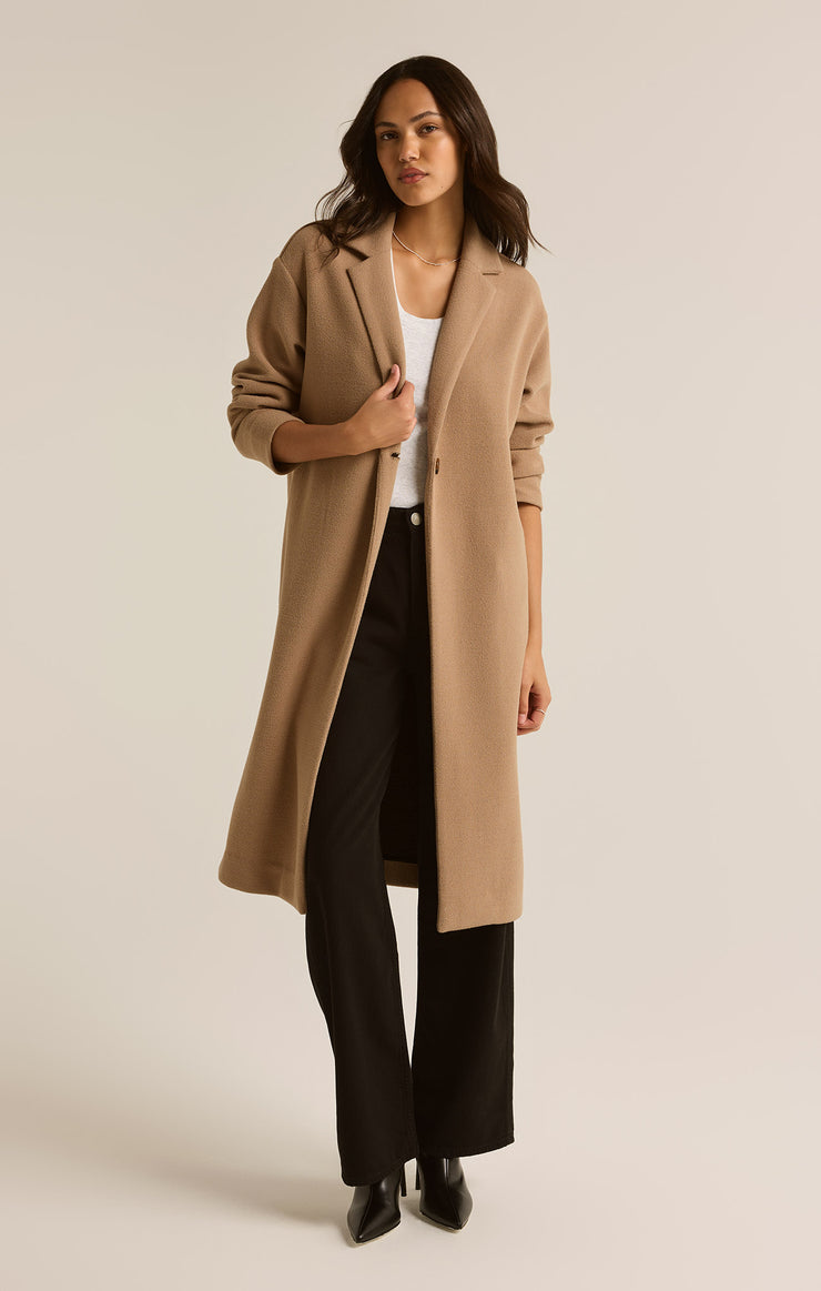 Jackets Mason Knit Coat Classic Camel