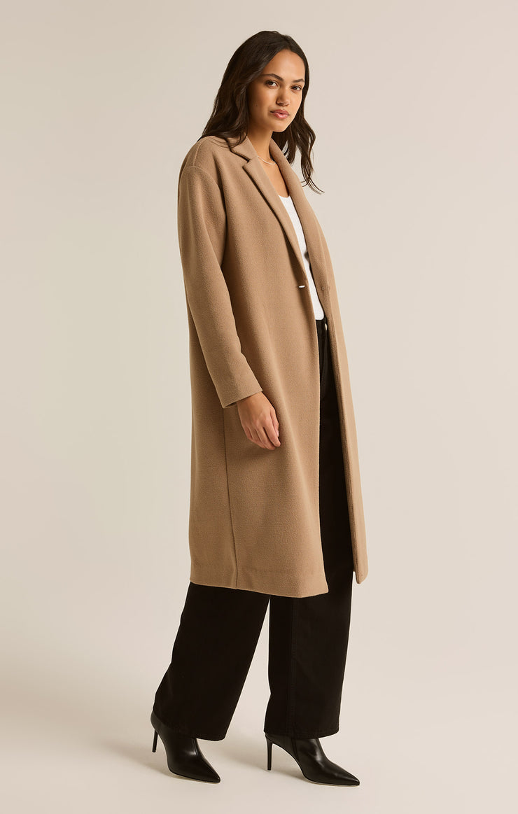 Jackets Mason Knit Coat Classic Camel