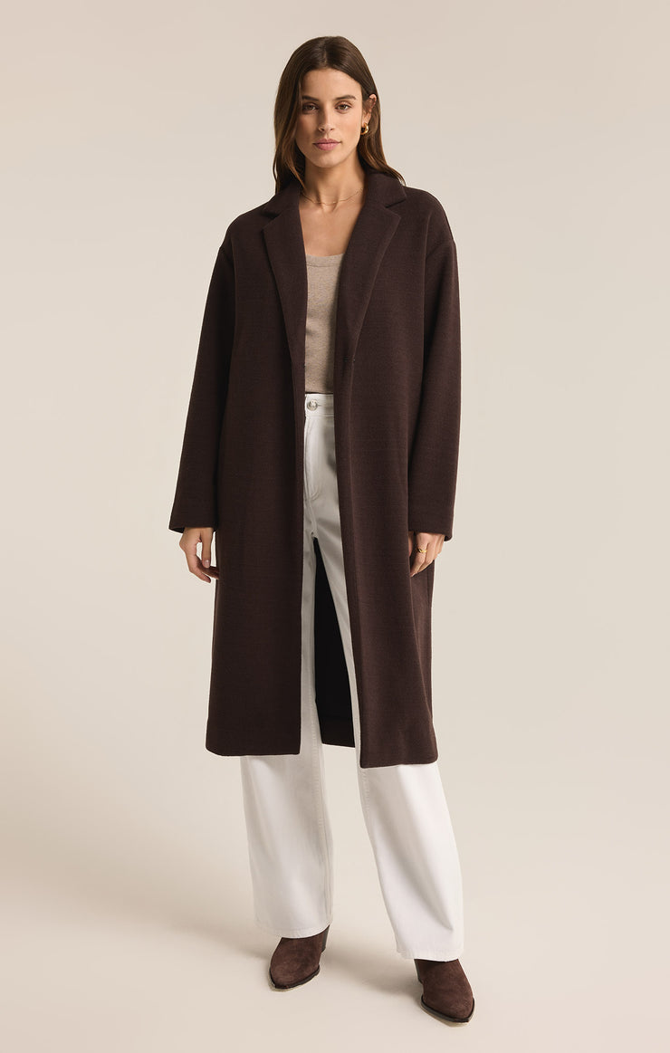 Jackets Mason Knit Coat Coffee Bean