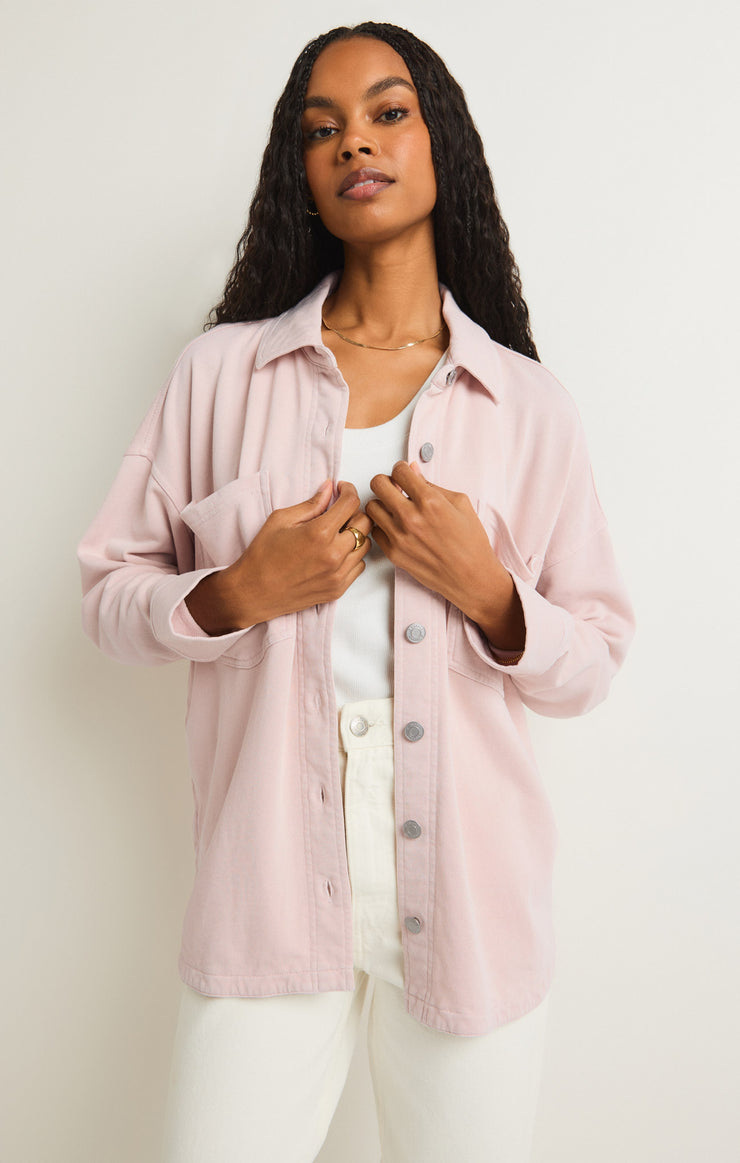 Jackets All Day Knit Jacket Rose