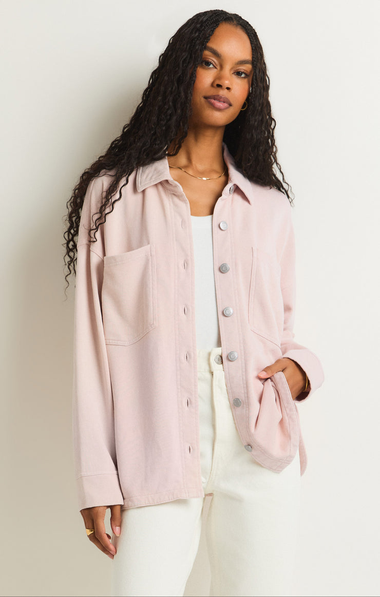 Jackets All Day Knit Jacket Rose