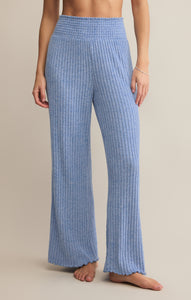 PantsDawn Smocked Rib Pant Riviera