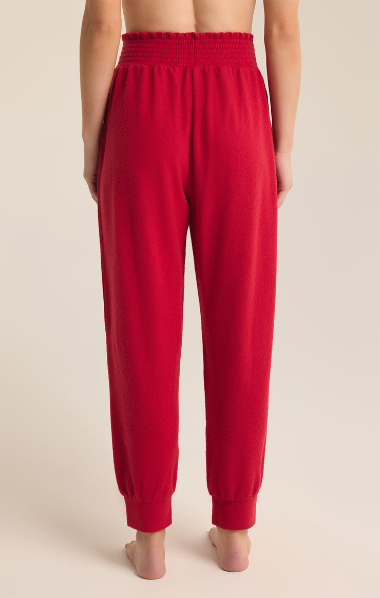 Pants Holly Dream Cozy Jogger Haute Red