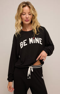 TopsBe Mine Long Sleeve Top Black