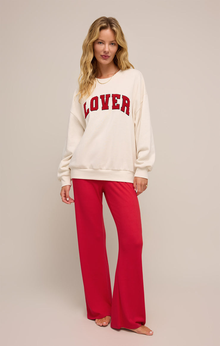 Tops Oversized Lover Sweatshirt Vanilla Ice