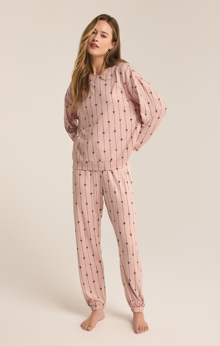 Tops Cozy Pinbows Set Cashmere Pink