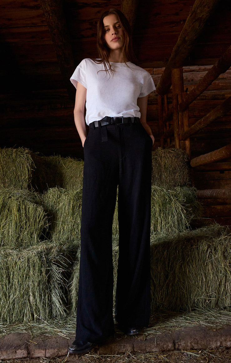 Pants Micah Linen Pant Black