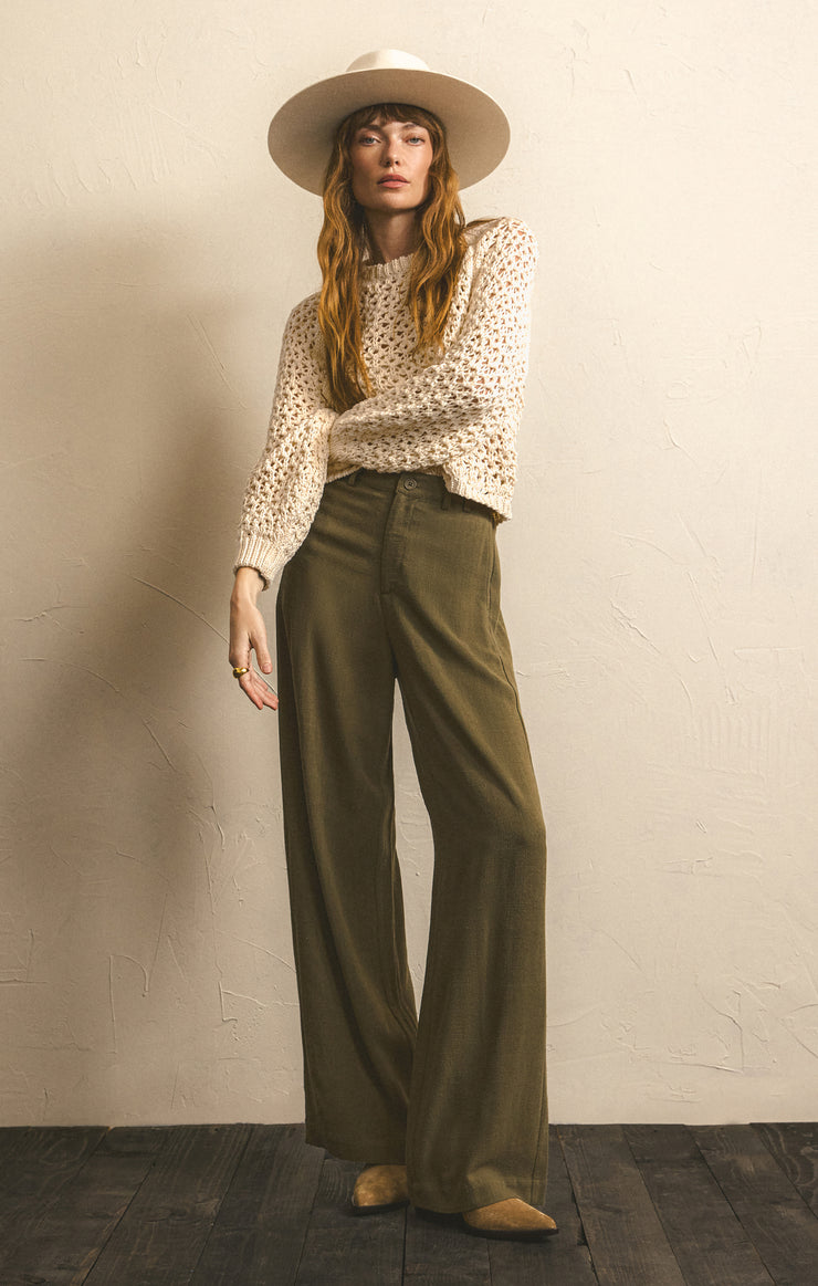 Pants Micah Linen Pant Grape Leaf