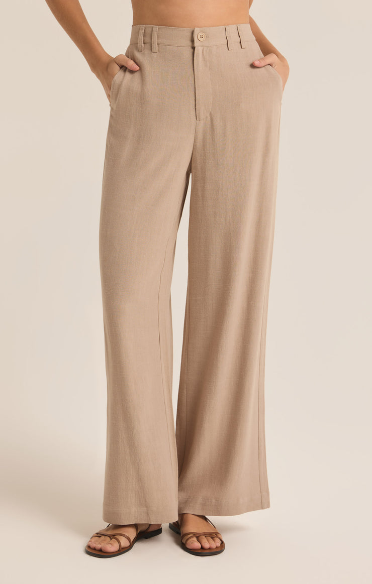 Pants Micah Linen Pant Putty