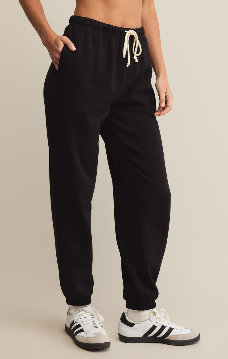 Pants Classic Boyfriend Jogger Black