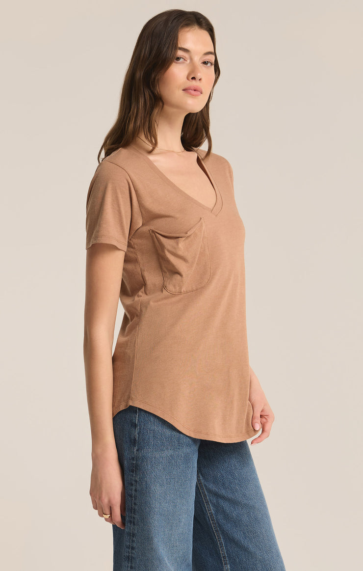 Tops Pocket Tee Burro