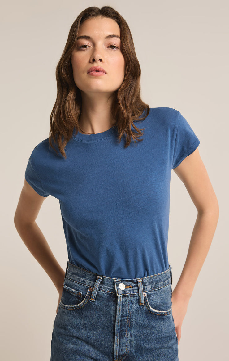 Tops Modern Slub Tee True Navy