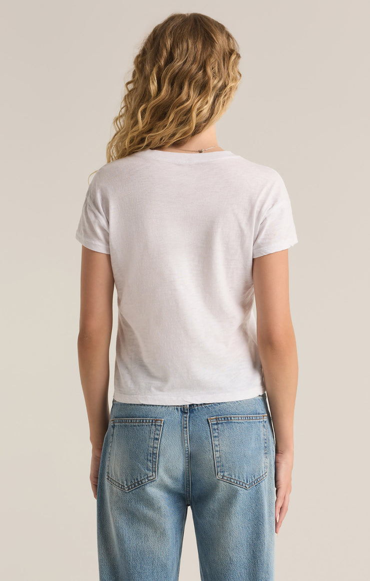 Tops Modern Slub Tee White