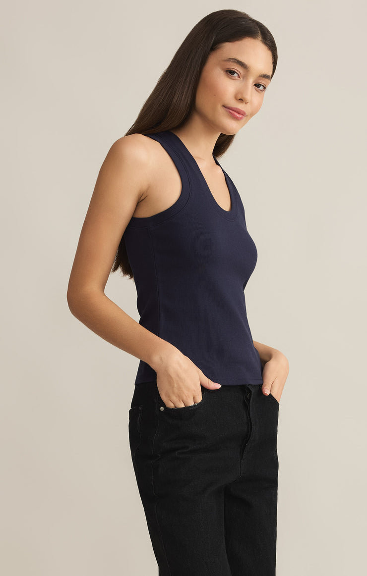 Tops Sirena Rib Tank Eclipse