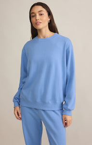 TopsClassic Boyfriend Sweatshirt Blue River