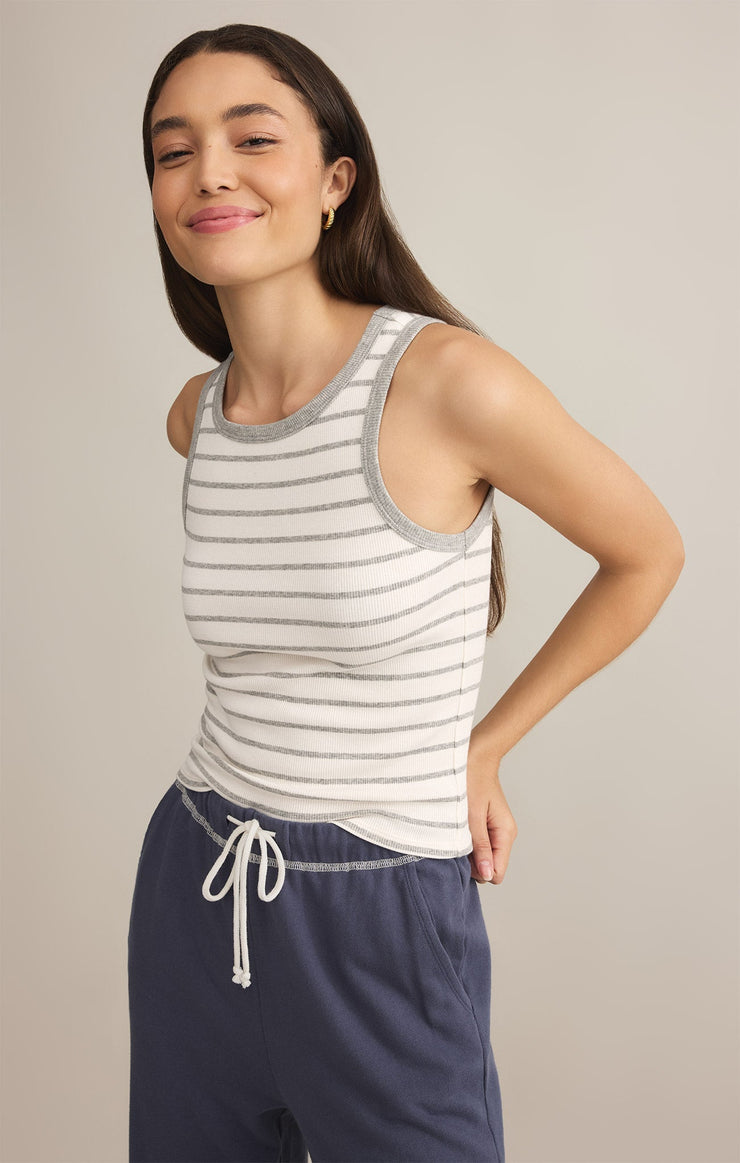 Tops Hadley Striped Rib Tank Hadley Striped Rib Tank