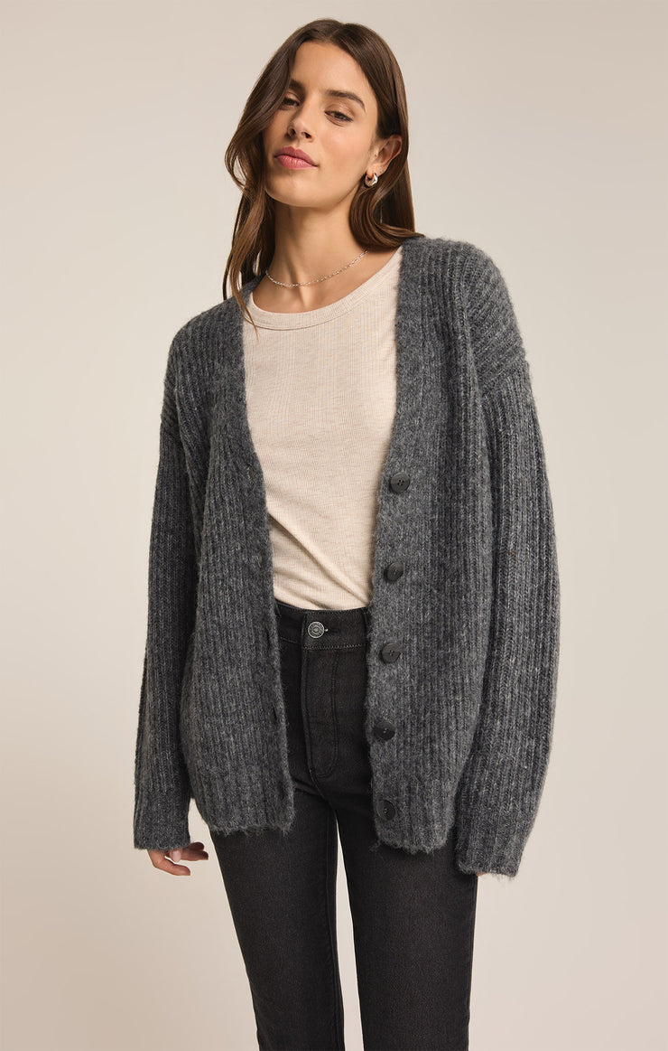 Sweaters Josie Cardigan Charcoal Heather