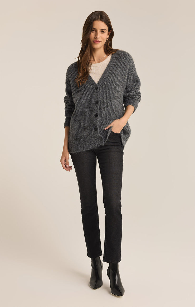 Sweaters Josie Cardigan Charcoal Heather