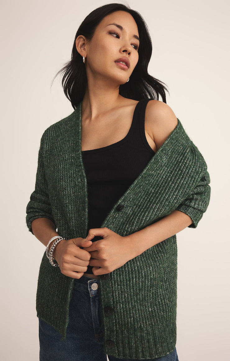 Sweaters Josie Cardigan Evergreen