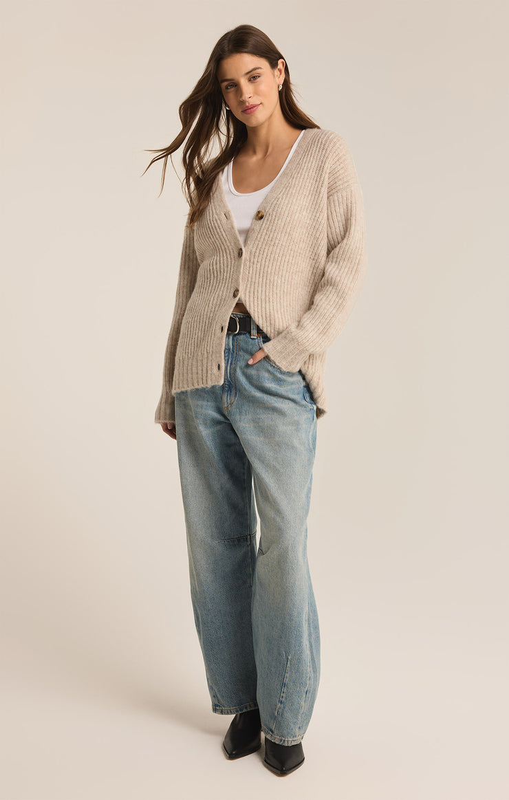 Sweaters Josie Cardigan Light Oatmeal Heather