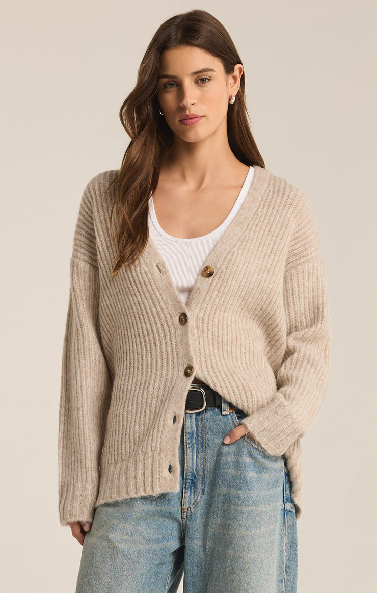 Sweaters Josie Cardigan Light Oatmeal Heather