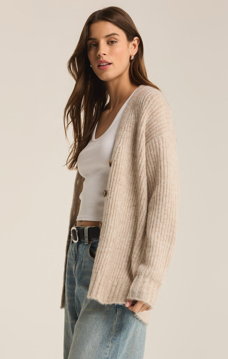 Sweaters Josie Cardigan Light Oatmeal Heather