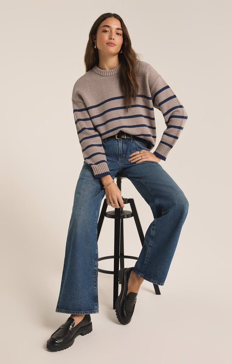 Sweaters Boyfriend Stripe Sweater Boyfriend Stripe Sweater