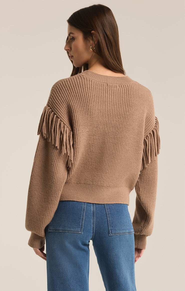 Sweaters On The Fringe Sweater Campfire