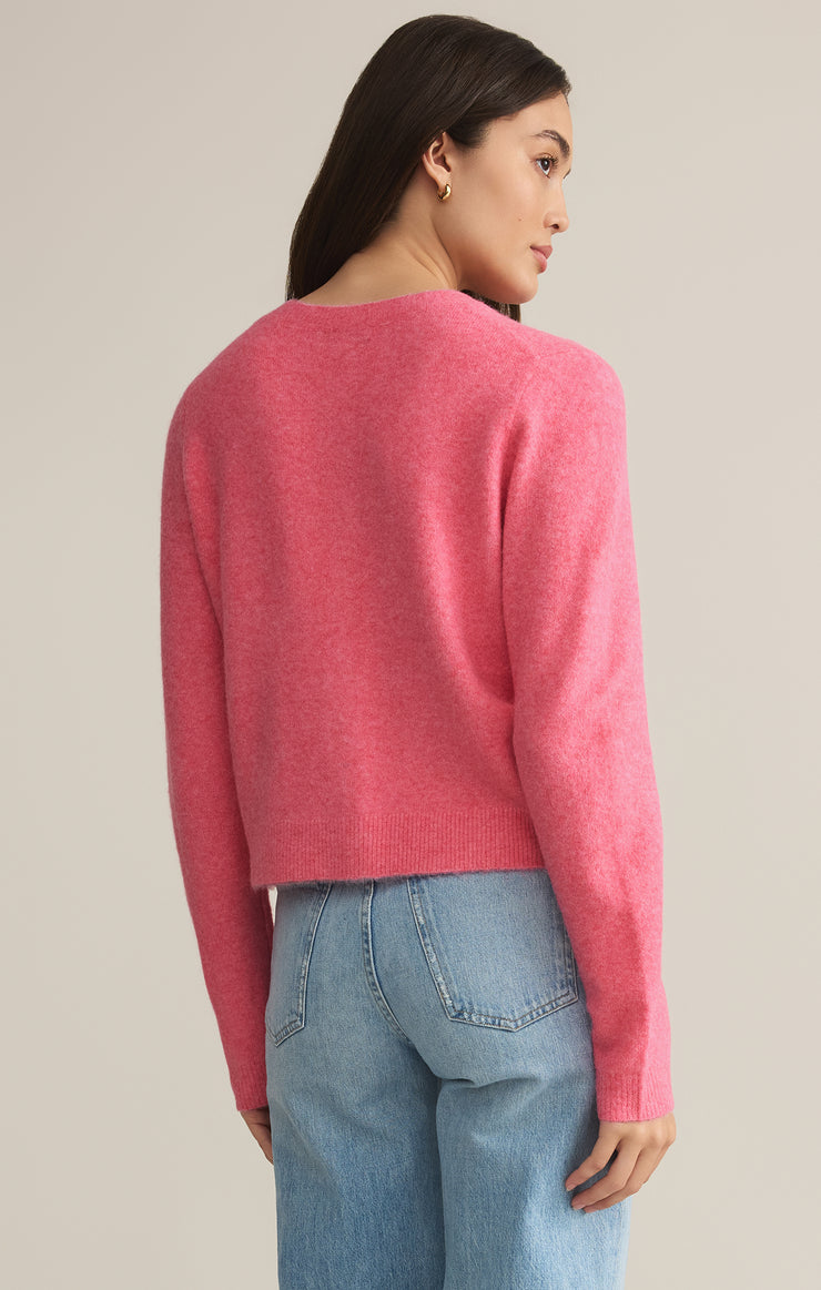 Sweaters Medina Cozy Cardigan Disco Pink