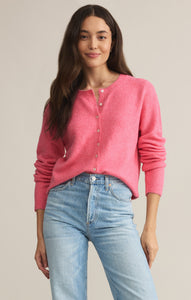 SweatersMedina Cozy Cardigan Disco Pink