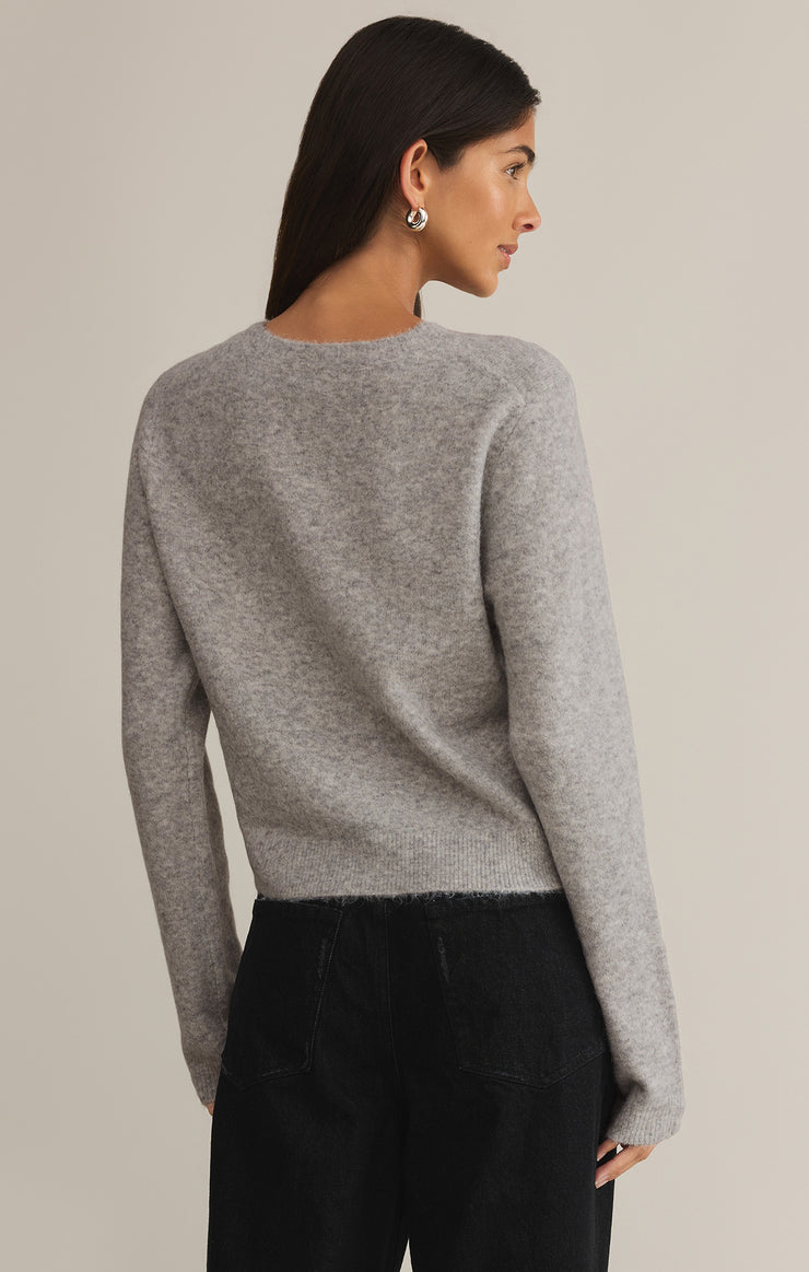 Sweaters Medina Cozy Cardigan Light Heather Grey